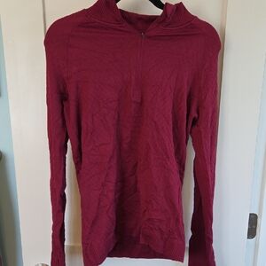 lululemon athletica Burgundy Long Sleeve Top